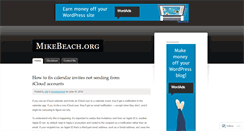 Desktop Screenshot of mikebeach.org