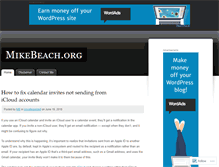Tablet Screenshot of mikebeach.org